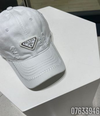 Mu nu luoi trai Prada Logo Baseball Cap MNPR01 14