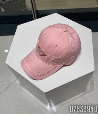 Mu nu luoi trai Prada Logo Baseball Cap MNPR01 4