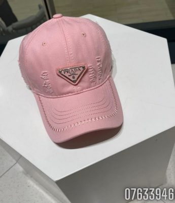 Mu nu luoi trai Prada Logo Baseball Cap MNPR01 9