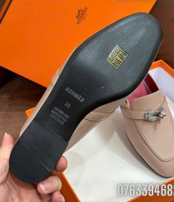 Suc nu Hermes Mules Oz mau hong GNHM02 2