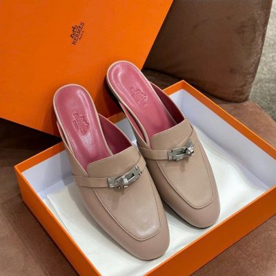 Suc nu Hermes Mules Oz mau hong GNHM02 3