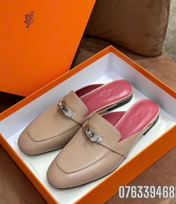 Suc nu Hermes Mules Oz mau hong GNHM02 6