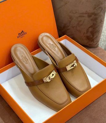 Suc nu Hermes Mules Oz mau vang GNHM03 4