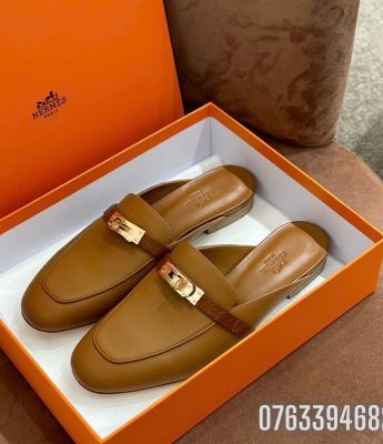 Suc nu Hermes Mules Oz mau vang GNHM03 6