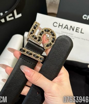 That lung nu Chanel Plain Party Style mat khoa so 5 ban 3cm TLNC08 7