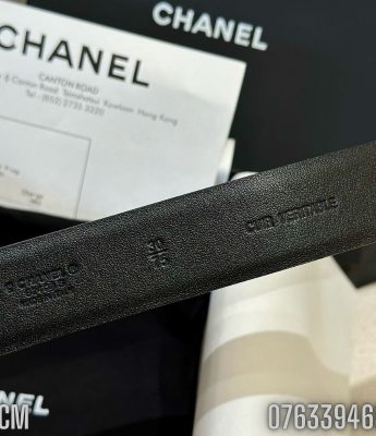 That lung nu Chanel Plain Party Style mat khoa so 5 ban 3cm TLNC08 8