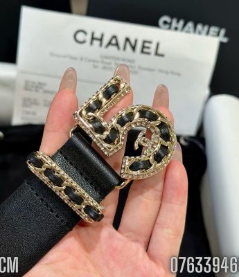 That lung nu Chanel Plain Party Style mat khoa so 5 ban 3cm TLNC08 9