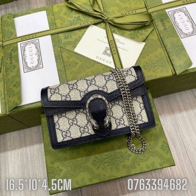 Tui nu Gucci Mini Dionysus logo mau xanh TNGC92 8