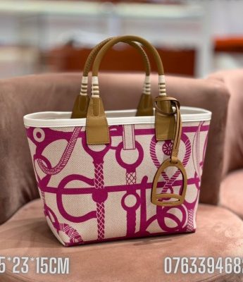 Tui nu Hermes Steeple 25 mau hong TNHM67 5