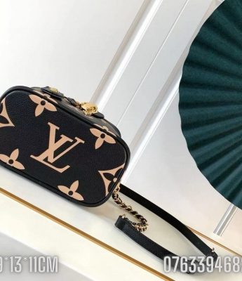 Tui nu Louis Vuitton Vanity Giant hoa den 9