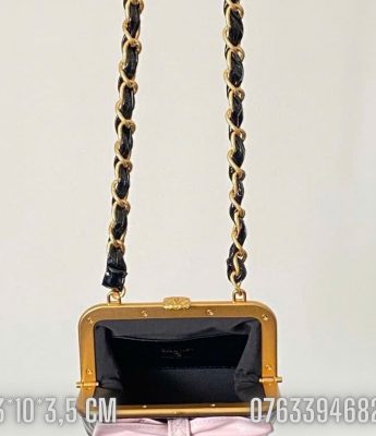 Tui xach Chanel Clutch mini no hong TNCN59 3