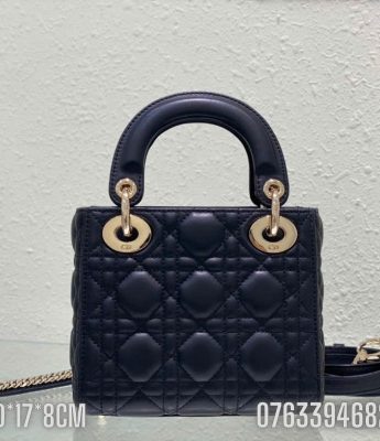 Tui xach Dior Lady Small mau den TND59 5