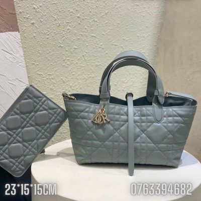 Tui xach Dior Toujours mau xanh nhat TND53 9