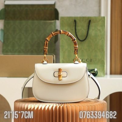 Tui xach Gucci Bamboo 1947 mau trang 7