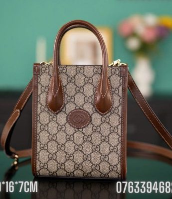 Tui xach Gucci GG Retro mau nau logo TNGC73 3