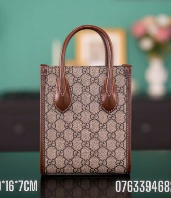 Tui xach Gucci GG Retro mau nau logo TNGC73 4