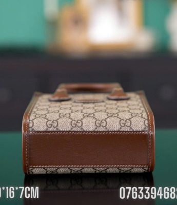 Tui xach Gucci GG Retro mau nau logo TNGC73 5