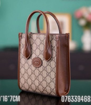 Tui xach Gucci GG Retro mau nau logo TNGC73 8