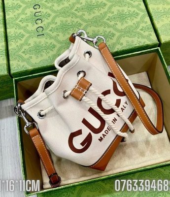 Tui xach Gucci Marmont trang phoi nau TNGC96 5