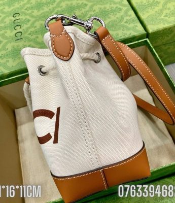 Tui xach Gucci Marmont trang phoi nau TNGC96 8