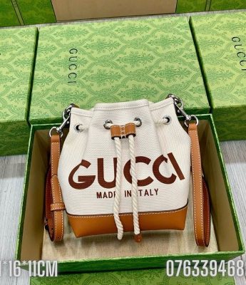 Tui xach Gucci Marmont trang phoi nau TNGC96 9