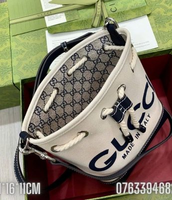 Tui xach Gucci Marmont trang phoi xanh TNGC97 5