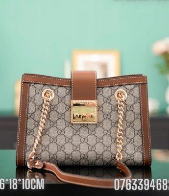 Tui xach Gucci Padlock phoi nau TNGC75 8