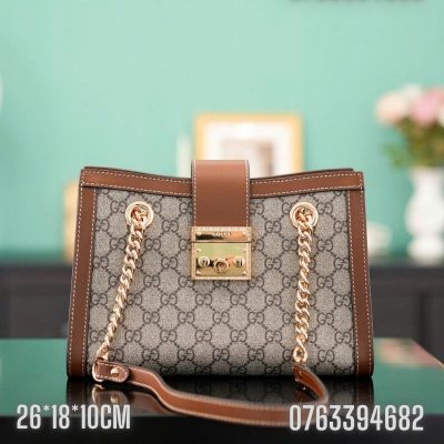 Tui xach Gucci Padlock phoi nau TNGC75 8