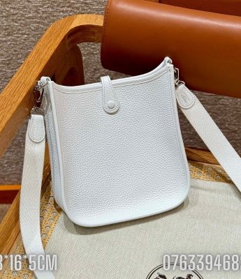 Tui xach Hermes Evelyne mau trang TNHM57 8