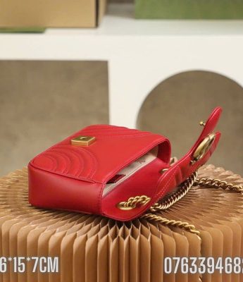 Tui xach nu Gucci Marmont mau do TNGC80 1