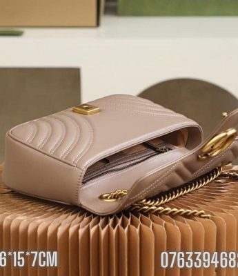 Tui xach nu Gucci Marmont mau nau be TNGC81 2