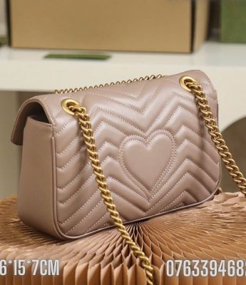 Tui xach nu Gucci Marmont mau nau be TNGC81 4