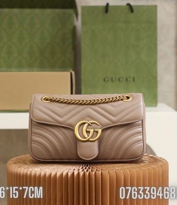 Tui xach nu Gucci Marmont mau nau be TNGC81 9