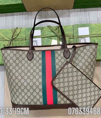 Tui xach nu Gucci Ophidia tag xanh do mau nau size lon TNGC94 4