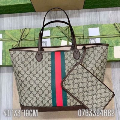 Tui xach nu Gucci Ophidia tag xanh do mau nau size lon TNGC94 4