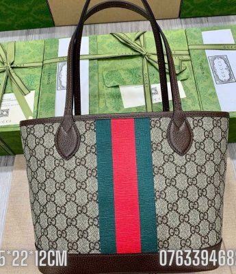 Tui xach nu Gucci Ophidia tag xanh do mau nau size nho TNGC95 3