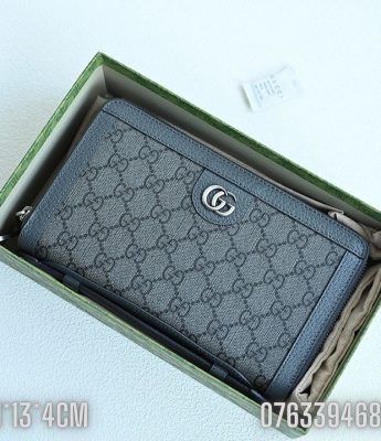 Vi nu Gucci Ophidia GG mau xam co quai VNGC06 2