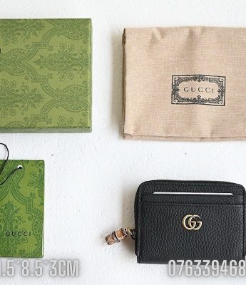 Vi nu Gucci Zipper card mau den VNGC02 2