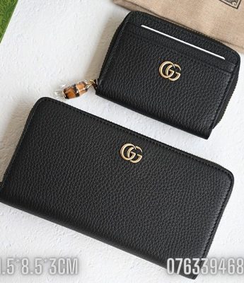 Vi nu Gucci Zipper card mau den VNGC02 6