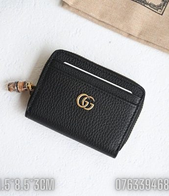 Vi nu Gucci Zipper card mau den VNGC02 9