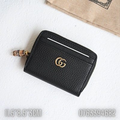 Vi nu Gucci Zipper card mau den VNGC02 9