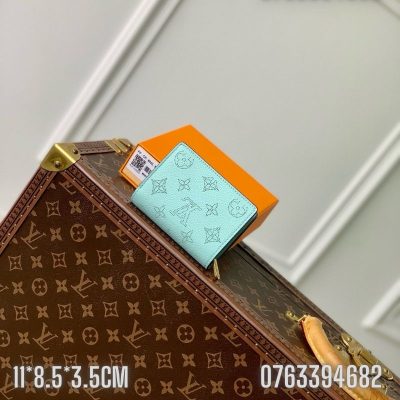 Vi nu Louis Vuitton Monogram mau xanh dang nho khoa TNLV13 2