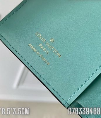 Vi nu Louis Vuitton Monogram mau xanh dang nho khoa TNLV13 4