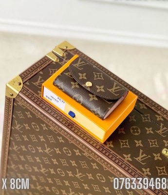 Vi nu Louis Vuitton dang nho nau hoa hong nhat TNLV17 2