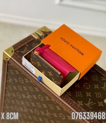 Vi nu Louis Vuitton dang nho nau hoa hong sen TNLV16 1