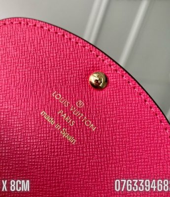 Vi nu Louis Vuitton dang nho nau hoa hong sen TNLV16 4