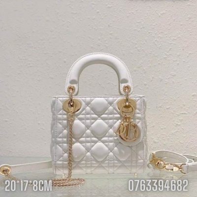 túi Dior nữ trắng